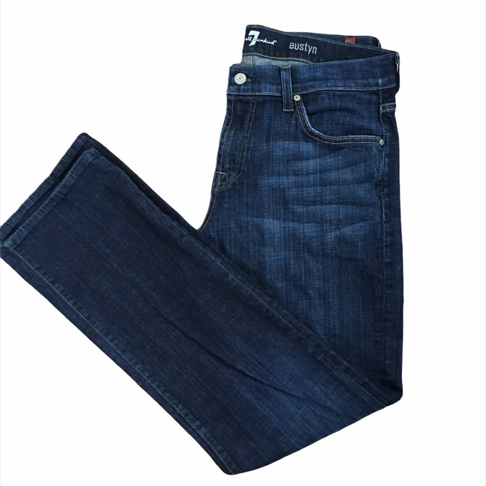 7 for All Mankind Austyn High Waist Jeans Sz 34